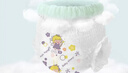 BABY SHEEP尿不濕拉拉褲醫護級天使鉑金裝男女寶寶專(zhuān)用超薄紙尿褲4XL碼52片 曬單實(shí)拍圖