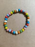 南啵丸景德鎮高溫陶瓷手串彩虹守護串珠手鏈時(shí)尚簡(jiǎn)約手鏈送女友生日禮物 單圈 多巴胺手鏈 曬單實(shí)拍圖