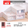 JEKO&JEKO塑料桌面收納盒抽屜式辦公桌面收納箱收納柜書(shū)桌整理盒小號 3只裝 曬單實(shí)拍圖