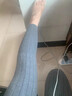 羊絨護膝膝蓋保暖加長(cháng)款護腿套中老年男女老寒腿防寒 秋冬加長(cháng)加厚【#深灰】2只/高山羊絨蓄溫鎖熱 M碼【適合70-100斤】 曬單實(shí)拍圖