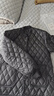 皮爾卡丹（pierre cardin）23年新款棉衣棉服女秋冬季菱格夾棉輕薄小棉襖新款裝短款純色外套 黑色 M 【建議100-110斤】 曬單實(shí)拍圖