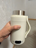 ±0日本正負零燒水杯12V/24V/220V車(chē)載便攜式燒水壺316不銹鋼戶(hù)外旅行小型加熱水杯煮熱水壺 暖白色 600ML 曬單實(shí)拍圖