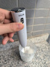 雙槍?zhuān)⊿uncha）電動(dòng)打奶泡器咖啡打泡器攪拌棒家用奶泡機牛奶手持無(wú)線(xiàn)打發(fā)器 奶油白雙頭奶泡器 贈打蛋頭+刮刀 曬單實(shí)拍圖