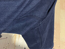 JEEP正品吉普 闊腿褲牛仔褲男高端冬季新款寬松直筒美式休閑長(cháng)褲子 深藍色-冬款 33 碼（腰圍2尺6） 曬單實(shí)拍圖