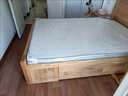 捷順行櫸木實(shí)木床1.8米雙床1.5米主臥高箱儲物婚床1.2m單床 櫸木床(物流點(diǎn)自提) 1200mm*2000mm框架結構 曬單實(shí)拍圖