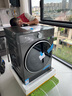 小天鵝（LittleSwan）滾筒洗衣機全自動(dòng)家用 帶烘干洗烘一體【小烏梅3.0高奢版 TD12VE40PRO】家電國家補貼20% 以舊換新 曬單實(shí)拍圖