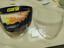 GSBgsb頭盔鏡片 G-263 JET-3型號原廠(chǎng)專(zhuān)用鏡片透明、黑茶、電鍍鏡片 透明鏡片 曬單實(shí)拍圖