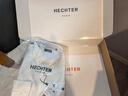 HECHTER亞麻襯衫男士春秋長(cháng)袖襯衣易打理休閑純色通勤百搭透氣男裝上衣 白色 41 曬單實(shí)拍圖