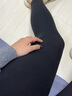 笙格兒德絨秋褲女加絨打底褲春薄絨褲內穿大碼緊身線(xiàn)褲保暖褲子女秋冬季 黑色 L(95-115)斤 曬單實(shí)拍圖