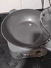 美的（Midea）鈦陶電炒鍋 電蒸鍋宿舍煮鍋炒菜專(zhuān)用分體式家用多功能一體電火鍋煎鍋5.5L多用途鍋HCG3218S配蒸籠 曬單實(shí)拍圖