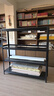 溢彩年華 廚房置物架落地收納架倉儲貨架家用多層置物烤箱架6405 曬單實(shí)拍圖