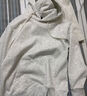 凡客誠品（VANCL）官方店連帽衛衣男秋季休閑運動(dòng)長(cháng)袖上衣外套 鐵灰 XL 曬單實(shí)拍圖