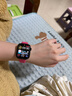 Apple/蘋(píng)果 Watch S11 智能手表GPS款42毫米亮黑色鋁金屬表殼黑色運動(dòng)型表帶S/M MEU94CH/B 曬單實(shí)拍圖