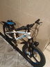 鳳凰（Phoenix）兒童自行車(chē)男女學(xué)生6-15歲變速山地車(chē) 超越二代 20寸 一體輪 白藍 曬單實(shí)拍圖