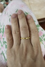周大福波紋 足金黃金戒指女(工費280)12號 約2.95g F234246 曬單實(shí)拍圖