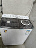 小鴨牌【官方店】半自動(dòng)洗衣機迷你小型波輪大容量租房宿舍家用雙桶雙缸分區脫水甩干老式強力去污 8.5KG【洗5.5+脫3.0+強勁電機全國聯(lián)?！?曬單實(shí)拍圖