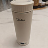 美的（Midea）便攜式電熱水杯 電熱水壺 保溫燒水杯 350ml迷你便攜式旅行出差 智能恒溫加熱杯 316L不銹鋼無(wú)異味 0.35L 【精準控溫】MK-DB35X22 曬單實(shí)拍圖