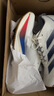 adidas ADIZERO BOSTON 12超輕馬拉松玻纖柱專(zhuān)業(yè)競訓跑鞋阿迪達斯   亮白/深藍/純寶石紅   41 曬單實(shí)拍圖
