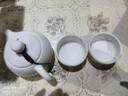 蘇氏陶瓷（SUSHI CERAMICS）茶具套裝德化白瓷一壺兩杯功夫茶杯禮盒裝J0337-1 曬單實(shí)拍圖