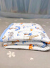 良良（liangliang）嬰兒被子低敏秋冬兒童被子幼兒園被子午睡新生兒7A抑菌四季被 雨林藍·加厚款【300G·寒冬被】 150*120cm蓋被（適合0-6歲） 曬單實(shí)拍圖