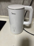 美的（Midea）電熱水壺燒水壺自動(dòng)斷電長(cháng)效保溫一體恒溫壺食品304不銹鋼價(jià)保11.11 1500W快速加熱1.5升 SH15X301 曬單實(shí)拍圖