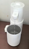 米家小米即熱式飲水機 便攜即熱燒水壺保溫杯 出差旅行電熱水壺沖奶泡奶桌面家用小型迷你白色 曬單實(shí)拍圖