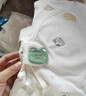 婧麒（JOYNCLEON）嬰兒連體衣春秋無(wú)骨衣服春裝空調服純棉春款長(cháng)袖和尚服外出服 咖色熊頭+親子熊 52cm 曬單實(shí)拍圖