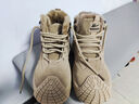 回力（Warrior）男靴加絨保暖馬丁靴子男款冬季棉鞋子男士3028 卡其42 曬單實(shí)拍圖