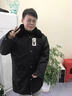 雙面刃防風(fēng)防雨多功能防寒棉服物業(yè)保安工作服裝反光條棉衣冷庫加厚棉襖 升級款121多功能棉服-中長(cháng)款 XL (175) 曬單實(shí)拍圖