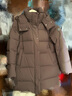波司登25年羽絨服女士冬季90絨加厚脫卸帽修身中長款休閑百搭外套 曬單實拍圖