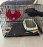 憨憨寵貓籠折疊貓籠子大號貓別墅加粗加密雙層貓舍貓窩寵物貓咪用品家用 黑色 700雙層 曬單實(shí)拍圖