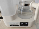 小壯熊奶瓶消毒柜嬰兒恒溫水壺恒溫壺嬰兒沖奶一體機暖奶器溫奶器二合一 【全玻璃款】雪山白 1300ml 玻璃蓋 曬單實(shí)拍圖