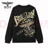 BOY LONDON【哥特狂章】秋季男女同款印花潮牌圓領(lǐng)套頭衛衣N03076 黑色 L 曬單實(shí)拍圖