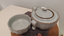 雅瓷汝窯旅行茶具快客杯單人戶(hù)外便攜茶杯套裝南瓜禮盒裝 汝窯小南瓜 一壺1杯 曬單實(shí)拍圖