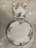 Wedgwood[11.11保價(jià)]幸運彩雀餐盤(pán)小雀幸菜盤(pán)創(chuàng  )意盤(pán)子骨瓷餐盤(pán)果盤(pán) 幸運彩雀方盤(pán) 1個(gè) 14.9cm 曬單實(shí)拍圖