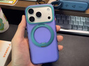 圖拉斯支點(diǎn)殼O3Hue【2025新款撞色設計】 適用蘋(píng)果17promax手機殼iphone17pro磁吸支架防摔透明磨砂超薄 【極光紫】 iPhone17Pro 曬單實(shí)拍圖