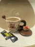 斤慕 小熊陶瓷馬克杯帶蓋帶勺 家用喝水茶咖啡早餐女生高顏值生日禮物 棕色小熊馬克杯【杯+蓋+勺 301-400ml】 曬單實(shí)拍圖