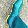 百舸 雨鞋女款 中筒牛筋防水防滑耐酸堿農場(chǎng)勞保雨靴 墨綠色 37碼  曬單實(shí)拍圖