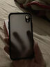 暴走適用蘋(píng)果7P/8P手機殼iPhone7plus/8plus保護套鏡頭全包防摔防指紋硅膠軟邊撞色透明磨砂男女款黑 曬單實(shí)拍圖