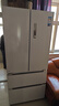 美的（Midea）508升法式多門(mén)四開(kāi)門(mén)一級能效雙系統雙循環(huán)除菌凈味國家補貼20%家用冰箱大容量BCD-508WTPZM(E)白 曬單實(shí)拍圖