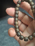 龍隱正宗沉香手串男士款天然海南鶯歌綠奇楠手鏈女佛珠檀木高端文玩 【九分沉】8x7mmx25顆 曬單實(shí)拍圖