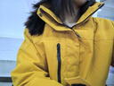 啄木鳥(niǎo)三合一沖鋒衣男女士情侶款運動(dòng)戶(hù)外登山防風(fēng)防水可拆卸夾克外套 男女同款谷子黃三合一+送墨鏡 M 【建議105-120斤】 曬單實(shí)拍圖