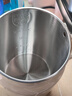 九陽(yáng)（Joyoung）熱水壺燒水壺電水壺 雙層壺體316L不銹鋼 一體無(wú)縫內膽 1.5L家用0膠水電水壺 K15FD-W115 曬單實(shí)拍圖