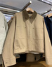 優(yōu)衣庫【狂歡價(jià)】女裝休閑拉鏈短茄克/外套巴恩風(fēng)翻領(lǐng)夾克 479208 32 深米色 L /160/88A 曬單實(shí)拍圖