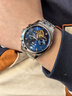 勞力士王子瑞士進(jìn)口機械表大表盤(pán)手表男士鏤空防水夜光飛輪鎢鋼名牌男表十大 R3240本藍【進(jìn)口機芯】 終身質(zhì)保 44mm 曬單實(shí)拍圖