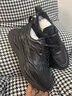 MAGIOPY高端品牌男鞋2025新款高檔運動(dòng)鞋男士潮流真皮輕彈軟底休閑鞋子男 黑色 42 曬單實(shí)拍圖