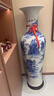 CLCEY景德鎮陶瓷器落地大花瓶擺件設手繪山水源遠流長(cháng)荷花客廳裝飾 98cm高白釉山村曉韻一個(gè) 曬單實(shí)拍圖