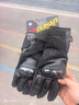 杜漢W1摩托車(chē)騎行手套機車(chē)碳纖防水保暖騎士摩旅防摔防雨裝備手套男冬 W1黑色（防水透氣）-買(mǎi)手套贈腰包 M 曬單實(shí)拍圖