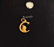 周六福（ZLF）黃金吊墜女款足金生肖龍星月萌系掛墜星月萌龍 計價(jià) 單吊墜不含鏈 - 1.39g 曬單實(shí)拍圖
