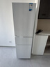 美的（Midea）小冰箱租房小戶(hù)型家用客廳小型冰箱三開(kāi)門(mén)中門(mén)軟冷凍節能省電低音BCD-220TM BCD-220TM 極地白 曬單實(shí)拍圖